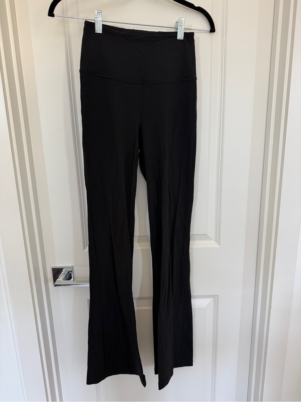 lululemon athletica Black High-Rise Flare Yoga Pants